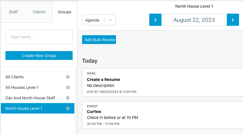 Schedule Curfew, Chores, and Meetings for your sober living